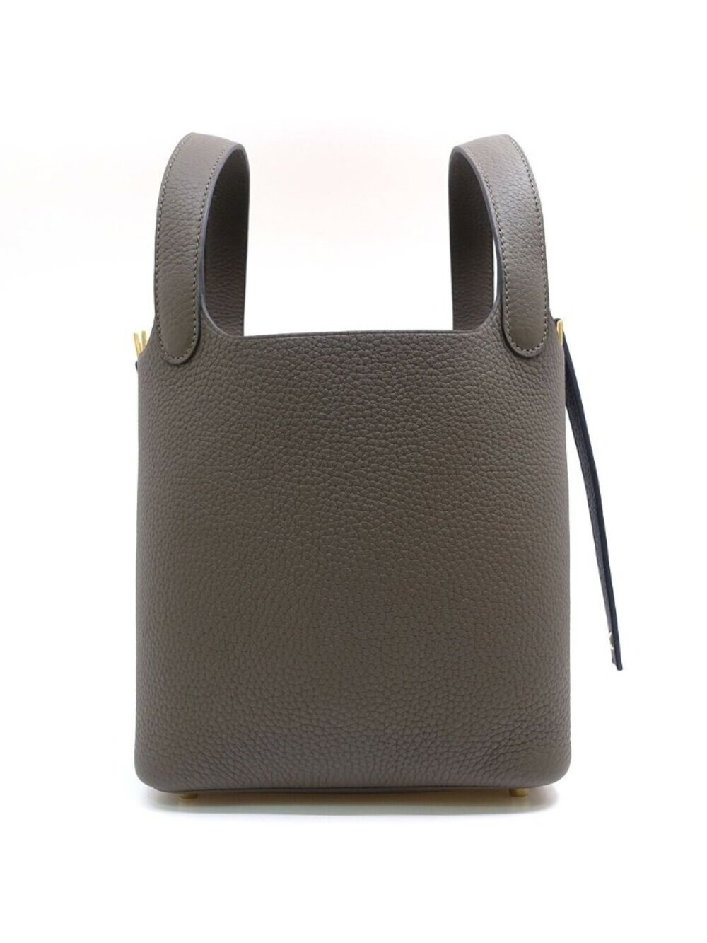 Hermes Picotin Lock PM Vert Roden Taurillon Clemence GD Handbag Bag